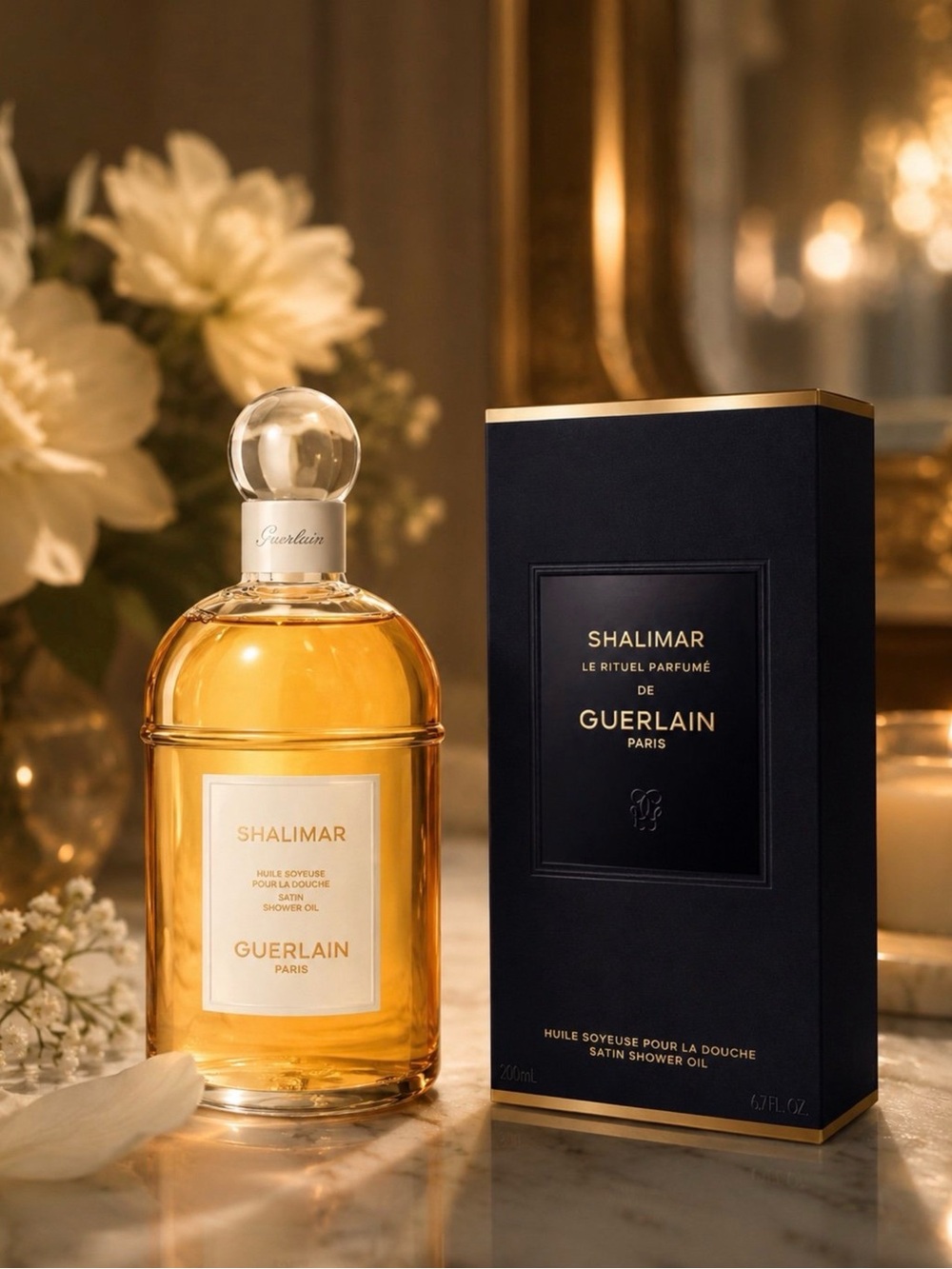 Guerlain Shalimar Satin Shower Oil 6.7 fl oz